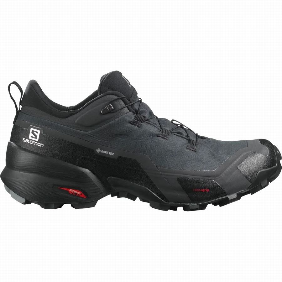 Salomon Cross Hike Gore-tex Pantofi Trekking Barbati Negrii (SCZ7021PL)